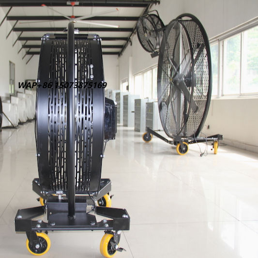 Exhaust Fan Industrial - 1.5m/5フィート電動首振りスタンド式排気ファン、業務用扇風機、ポータブル電動大型扇風機
