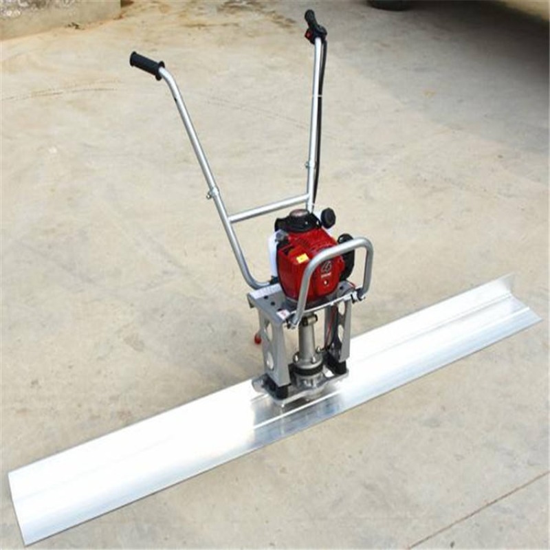 Concrete Vibrator - ガソリン式コンクリートバイブレータースクリード床均し機アルミ合金定規仕上げ工具