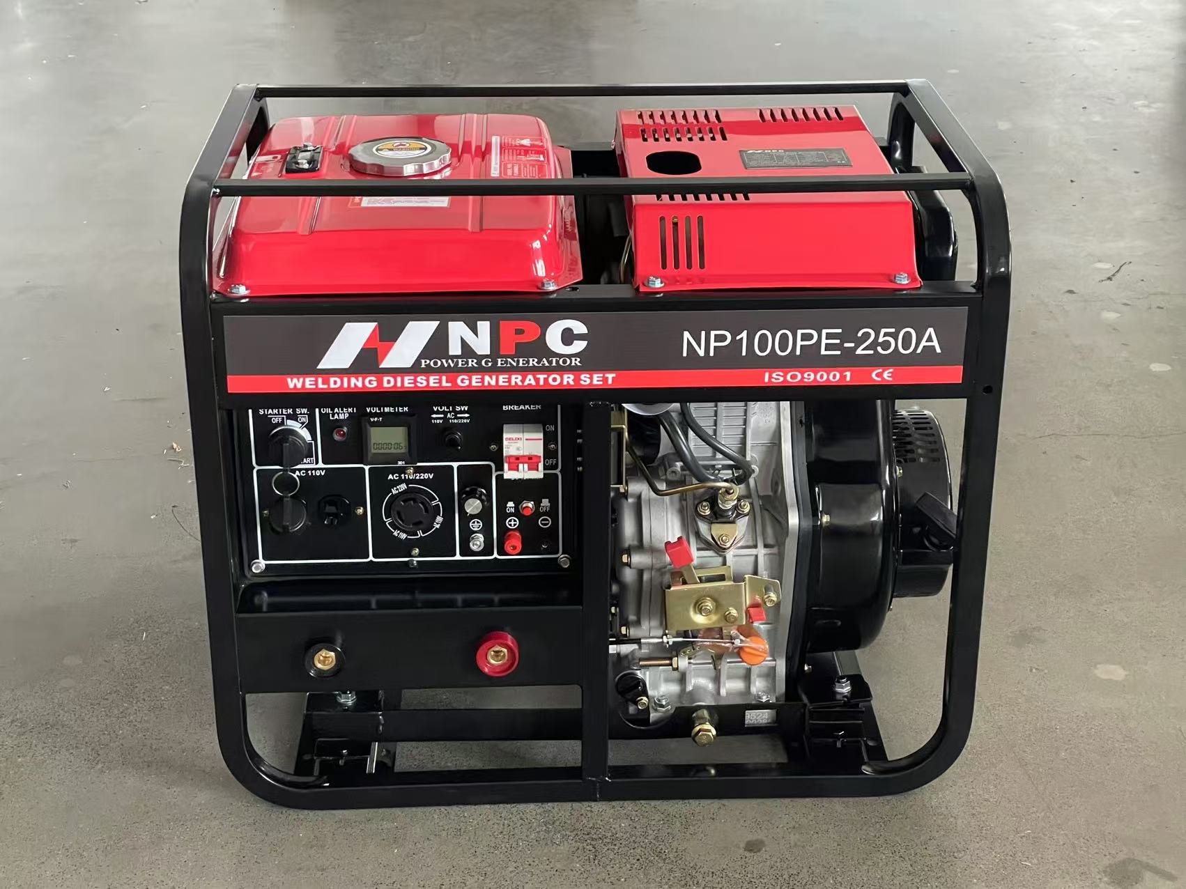 Portable Welding Generator - NPC 200アンペア 350アンペア 溶接発電機 380V 3相