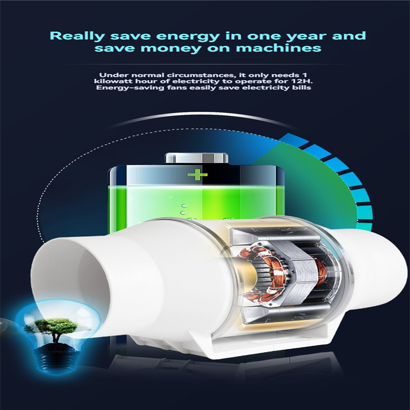 Exhaust Fan Industrial - 8インチ、10インチ、12インチの排気ファン、キッチン用ダクトファン、浴室用レンジフード換気扇、浴室壁掛け空気清浄機、窓用産業用ファン
