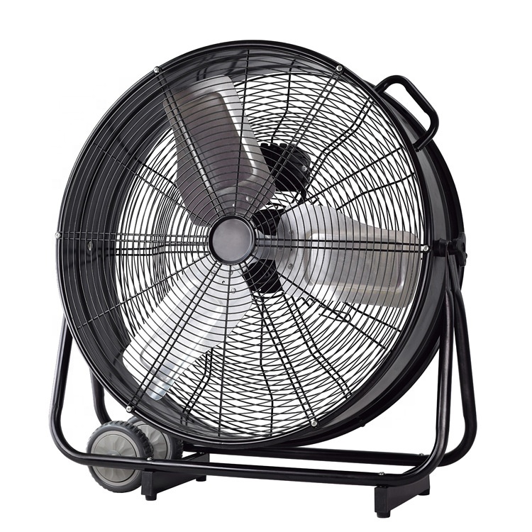 速度が速い業務用金属ベルト駆動冷却空気フロアモバイルドラムフ - Exhaust Fan Industrial のレビューと価格