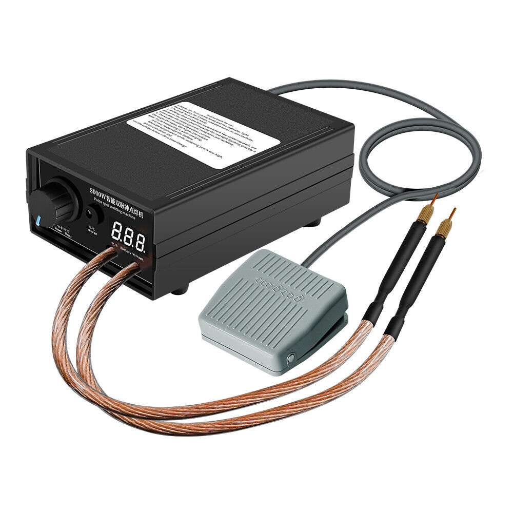 8000Wミニスポット溶接機キットDIY自動18650バッテ - Portable Welding Generator のレビューと価格