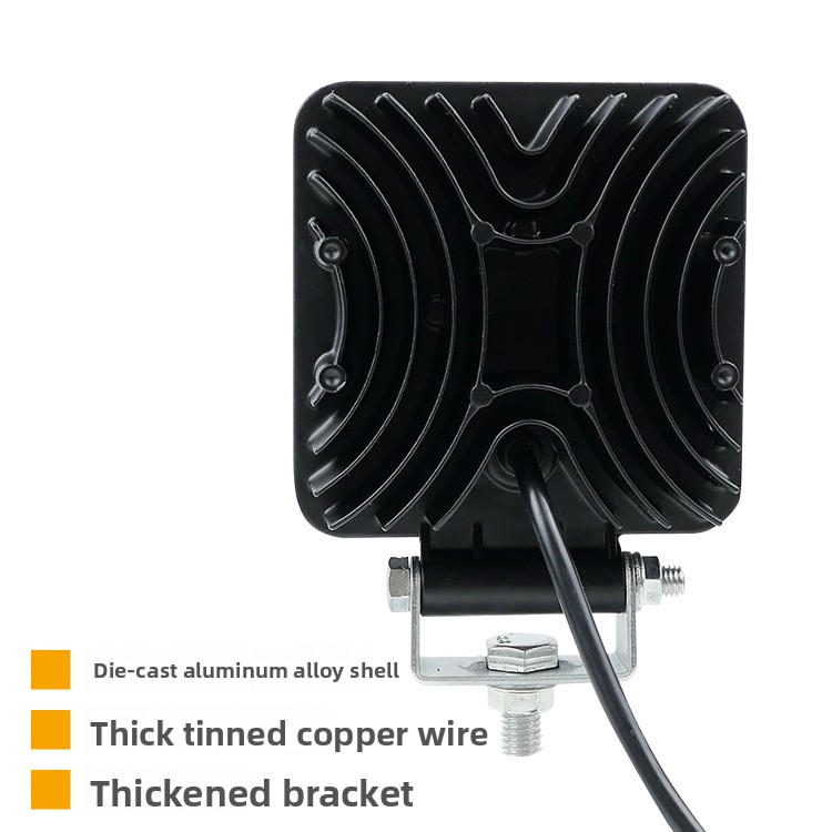 48W 16LED 4インチ 12V 24V LED作業灯  - Heavy Equipment Work のレビューと価格