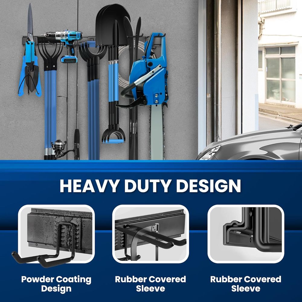 64インチオールメタルガレージツールオーガナイザーウォールマ - Heavy Equipment Yard のレビューと価格