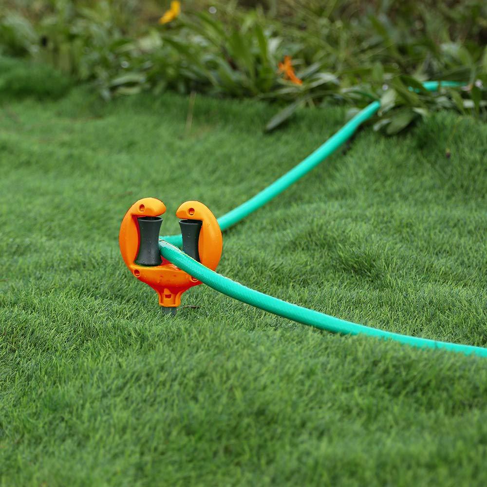 耐久性のあるABS製鉄製ガーデンホースガイドスパイク、芝生灌 - Heavy Equipment Yard のレビューと価格